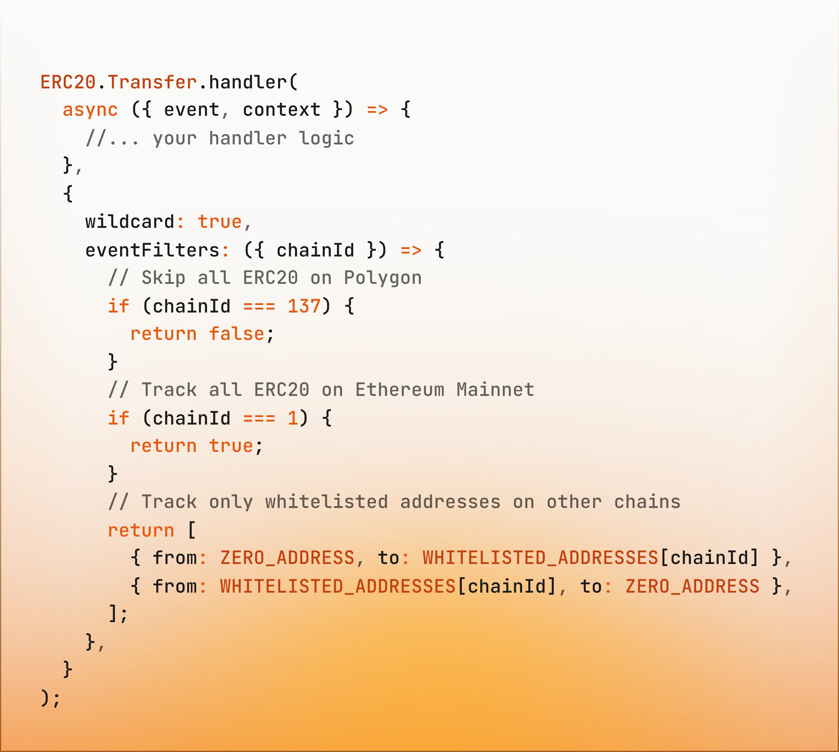 Conditional Event Handlers