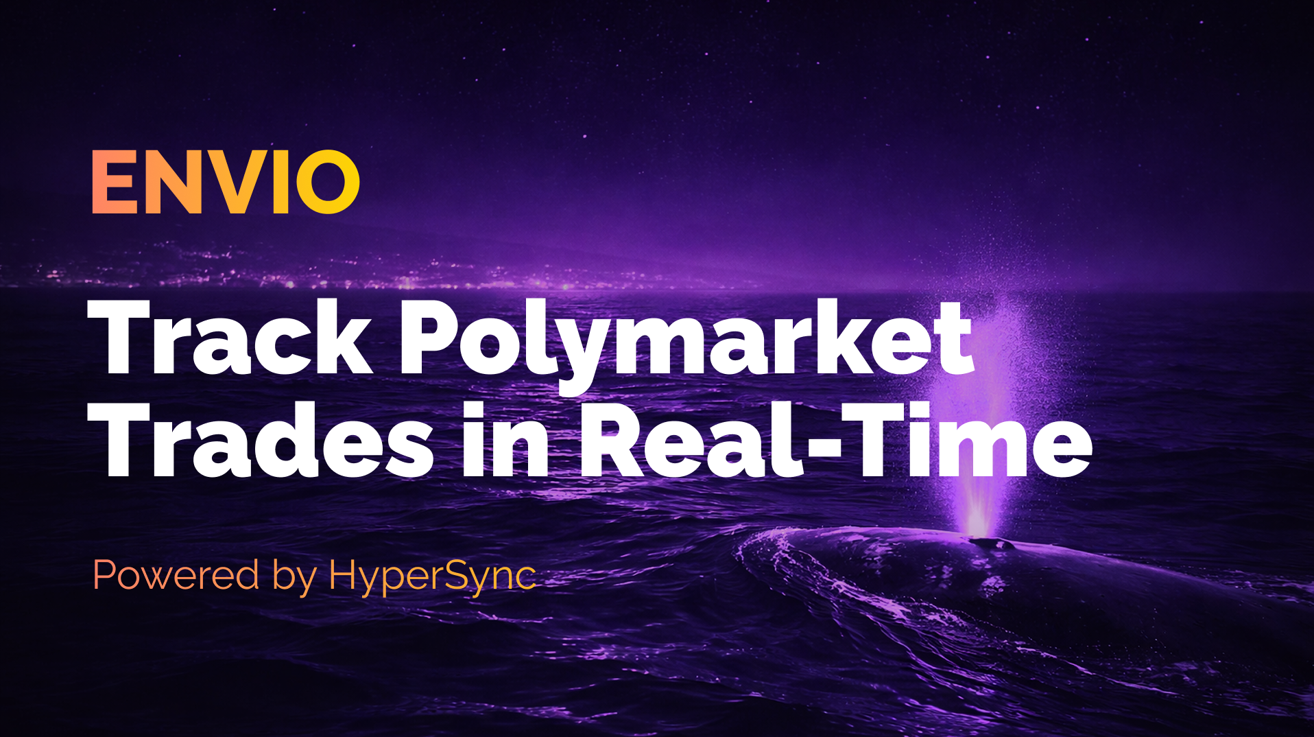 Cover Image: Track Polymarket Trades in Real-Time